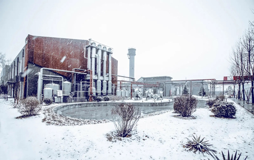 雪花1950文创园雪景